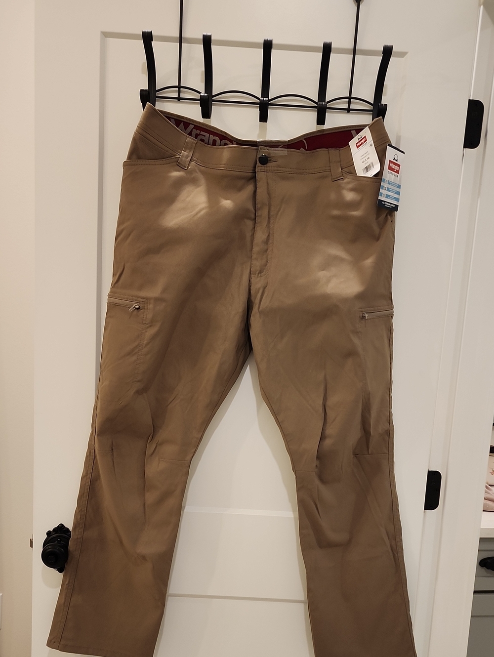 Wrangler Men's Tan Cargo Work Pants